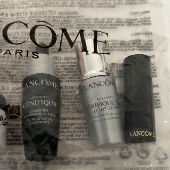 Lancôme Travel Size Gift Set with Tonique Confort Génifique Yeux Pearl L… - Picture 6 of 6